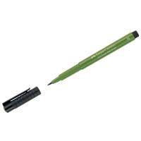Faber-Castell Ручка капиллярная "Pitt Artist Pen Brush", оливковый, кистевая