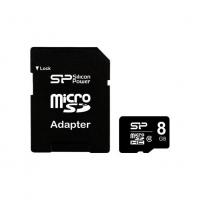 Silicon Power SiliconPower microSDHC, 8Гб, Class 10