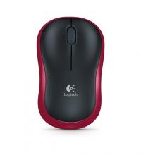 Logitech Wireless Mouse M185 USB Red