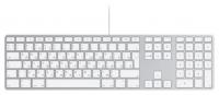 Apple MB110 Wired Keyboard White USB (MB110RS/B)
