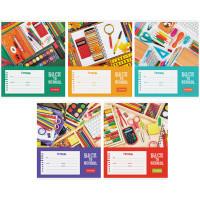 OfficeSpace Комплект тетрадей "Школьная коллекция-1", 12 листов, клетка (20 тетрадей в комплекте) (количество товаров в комплекте: 20)