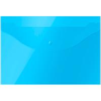 OfficeSpace Папка-конверт на кнопке "OfficeSpace", А4, 120 мкм, синяя