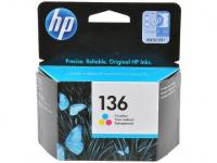 HP Картридж C9361HE №136 для DJ 5443 цветной 170стр