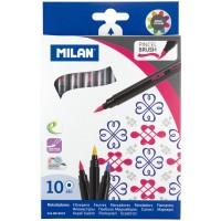 Milan Фломастеры-кисти &quot;Milan&quot;, 10 цветов