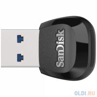 Sandisk Устройство чтения/записи флеш карт SanDisk, MicroSD, USB 3.0, Черный
