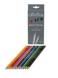 Cretacolor Набор профессиональных цветных карандашей "Artist Studio Line", 12 цветов