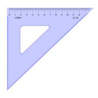 Стамм Треугольник 45°, 12 см