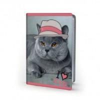ДПС Визитница однорядная "Кот в шляпе", на 28 визитных карт