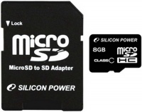 Silicon Power microSDHC Class 6 8 GB