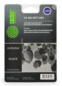 Cactus Заправка для ПЗК CS-RK-EPT1291 черный (2x30мл)