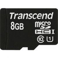 Transcend TS8GUSDC10 microSDHC, 8Гб, Class 10