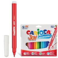 Carioca Фломастеры суперсмываемые "Carioca. Joy", 18 цветов