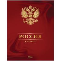 Хатбер-пресс Бизнес-блокнот "Лайт. Россия", А5, 80 листов, клетка