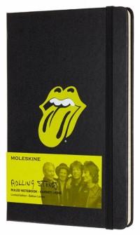 Moleskine Блокнот "Limited Edition Rolling Stones Large", 240 страниц, черный, 130х210 мм