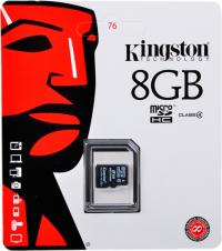 Kingston SDC4/8GBSP MicroSDHC Class4 8GB без адаптера