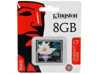Kingston Карта памяти Compact Flash Card 8Gb CF/8GB
