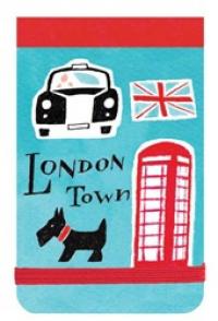 Galison Mini Journals "London Town"