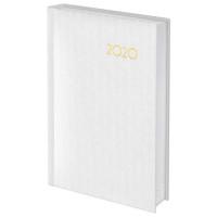 BRAUBERG Ежедневник датированный на 2020 год &quot;Select&quot;, А6, 168 листов, цвет обложки белый