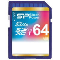 Silicon Power SecureDigital 64Gb  Elite HC UHS-1 Class10 (SP064GBSDXAU1V10)