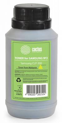 Cactus Тонер CS-TSG3Y-45 желтый бутылка 1x0.045кг для принтера Samsung CLP-300