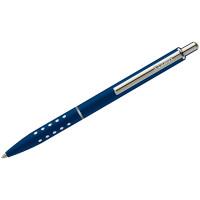 Luxor Ручка шариковая "Window", синяя, 1 мм, корпус синий/хром