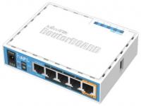 MikroTik Беcпроводной маршрутизатор hAP AC lite 802.11ac 2.4ГГц и 5ГГЦ 4xLAN PoE RB952Ui-5ac2nD