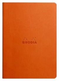 Rhodia Блокнот Rhodiarama, А5, точка, мандариновый, 32 л