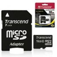 Transcend Карта памяти micro SDHC Transcend, 16GB