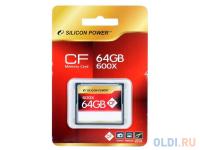 Silicon Power Карта памяти Compact Flash Card 64Gb 600x SP064GBCFC600V10