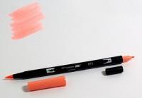 Tombow Брашпен (маркер-кисть) "ABT Dual Brush Pen", цвет: 873 коралловый