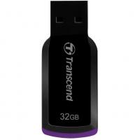 Transcend JetFlash 360 32Гб, Черный, пластик, USB 2.0