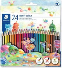 Staedtler Набор цветных карандашей "Noris Colour", 24 цвета