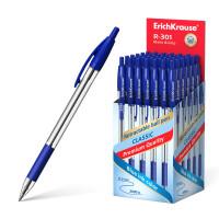 ErichKrause Ручка шариковая автоматическая "R-301 Classic Matic&Grip", синяя, 1 мм