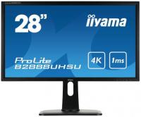 iiYama Монитор 28&quot; Pro Lite B2888UHSU-B1 черный TFT-TN 3840x2160 300 cd/m^2 1 ms DVI HDMI DisplayPort VGA Аудио USB