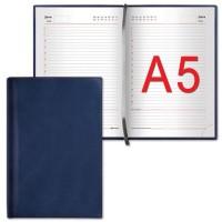 BRAUBERG Ежедневник недатированный "Forte", А5, 160 листов, синий