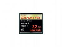 Sandisk Карта памяти Compact Flash Card 32Gb Extreme Pro UDMA 7 SDCFXPS-032G-X46