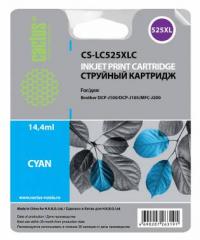 Cactus Картридж струйный CS-LC525XLC голубой (16.6мл)