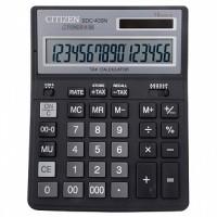 CITIZEN Калькулятор бухгалтерский "DC435", 16 разрядов, черный