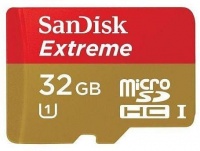 Sandisk MicroSD 32GB Class 10 UHS-I Extreme SD адаптер