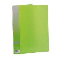 PANTA PLAST Папка с прижимным механизмом, А4, зеленая, 120 листов