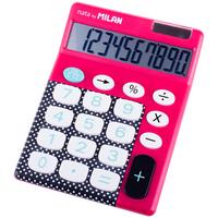 Milan Калькулятор настольный, 10-разрядный, розовый