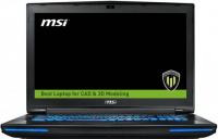 MSI Ноутбук WT72 6QJ-294RU 17.3&amp;quot; 1920x1080 матовый E3-1505M 2.8Ghz 16Gb 1Tb 256Gb SSD Quadro 2000M-4Gb DVD-RW Bluetooth Wi-Fi Win10Pro черный 9S7-178212-294