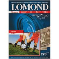 LOMOND Бумага для струйных принтеров "Lomond", 270 г/м, 20 листов, А6, сатин