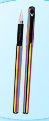 Miraculous Ручка гелевая "Цветная полоска", 0,5 мм, черная
