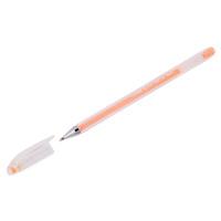 Crown Ручка гелевая "Hi-Jell Pastel", оранжевая, 0,8 мм
