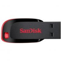 Sandisk CZ50 Cruzer Blade 16Гб, Черный, пластик, USB 2.0