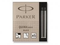 Картридж Parker Quink Ink Z17 Mini для перьевых ручек чернила черные 6шт S0767220