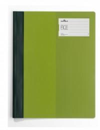 Durable Папка-скоросшиватель для проектов "Project File", с кармашком, цвет зеленый