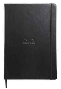 Rhodia Блокнот "Webnotebook", чёрный, А4, точка, 96 л