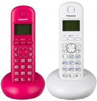 Panasonic KX-TGB212 (белый, розовый)